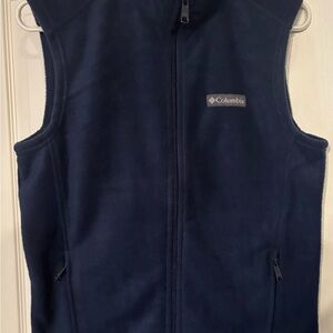 Columbia Navy Fleece Vest